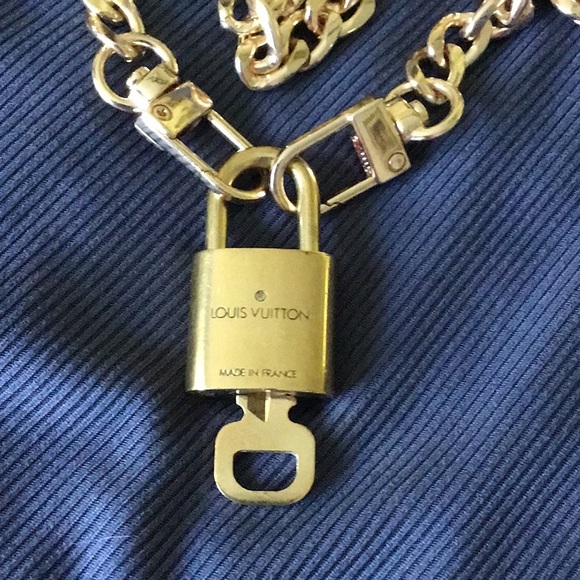 Authentic Louis Vuitton Pad Lock Lock & Key - Picture 3 of 9
